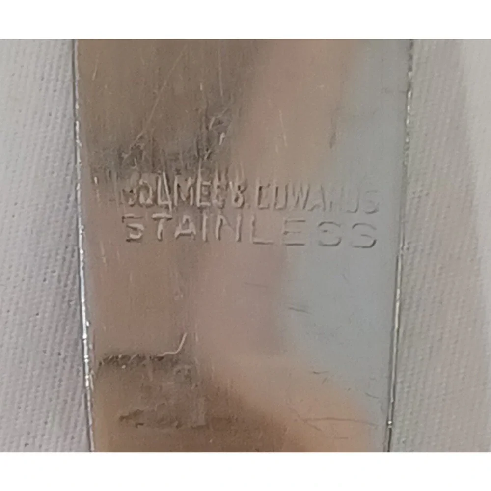 Holmes Edwards 8 VTG Lovely Lady Butter Knives Stainless Flatware 1937